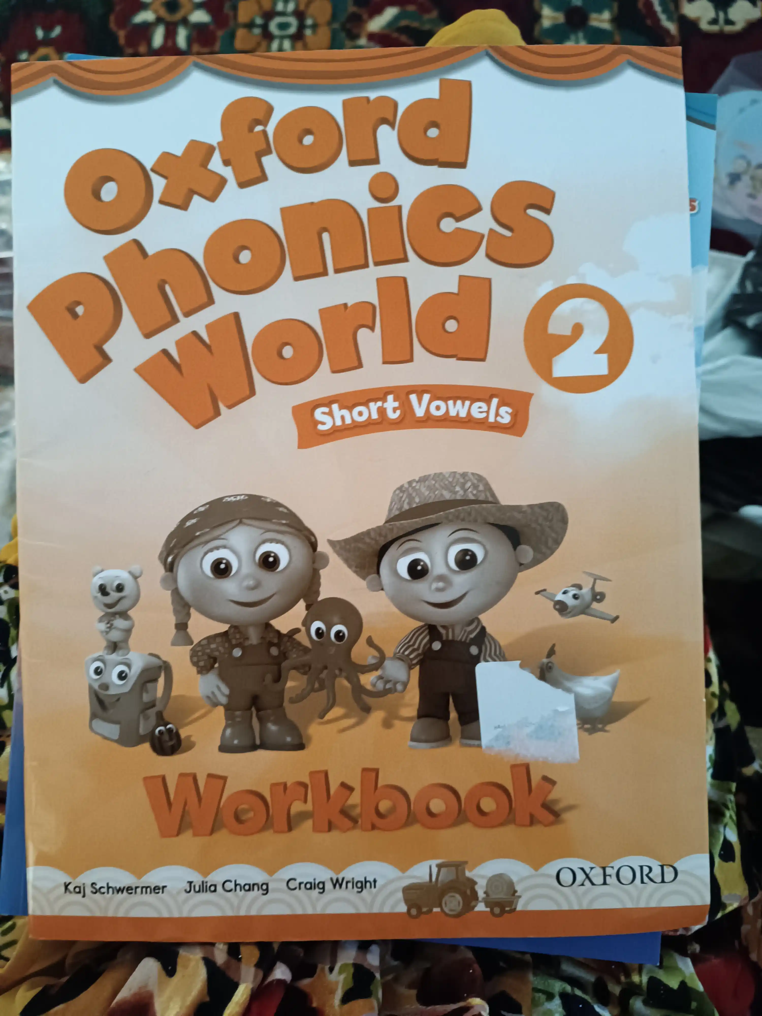 Комплект Oxford Phonics World.  Student Book + Workbook + CD. Schwermer Kaj