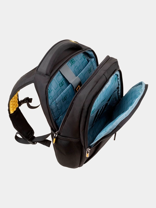 Maktab uchun erkaklar ryukzagi Caterpillar CAT 0186# — 30×38×12 sm, noutbuk uchun bo‘limli