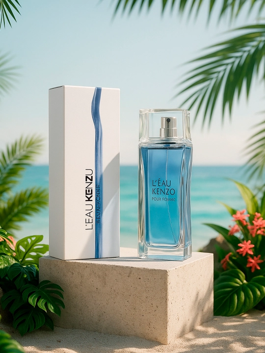 Erkaklar uchun xushbo'ylangan suvi, KENZO L'EAU POUR HOMME, 100 ml, Frantsiya - 