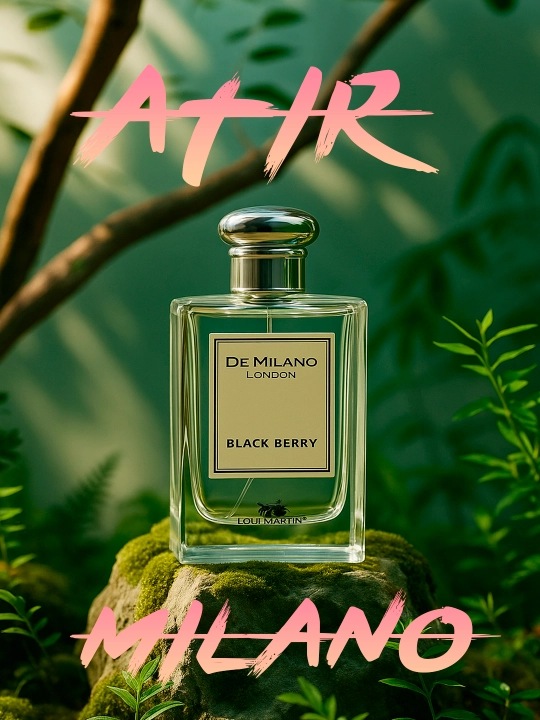 Ayollar parfyumi De Milano London Black Berry Loui Martin, 100 ml - 