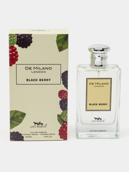 Ayollar parfyumi De Milano London Black Berry Loui Martin, 100 ml