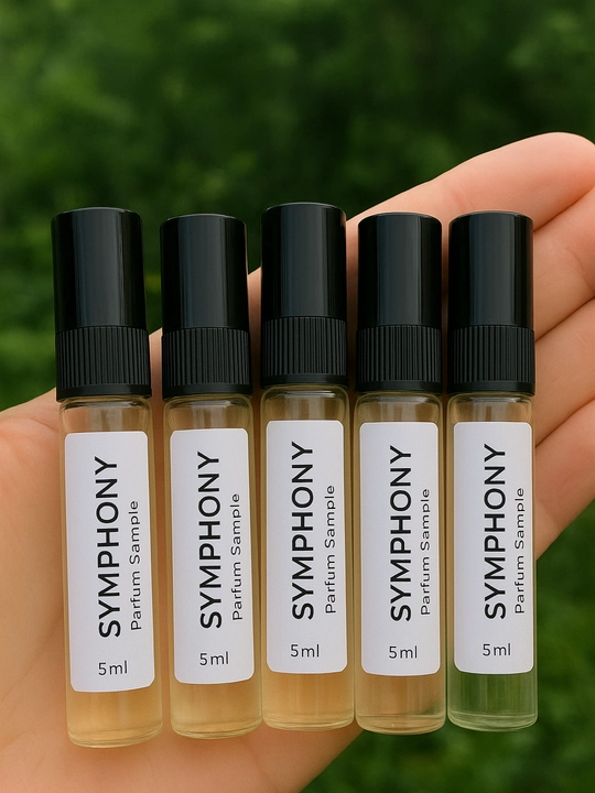 Symphony 100 ml, 10 ml, 5 ml parfyumeriya suvi