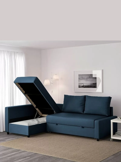 Диван кровать Toivo sofa bed corner Skiftebo dark blue - 