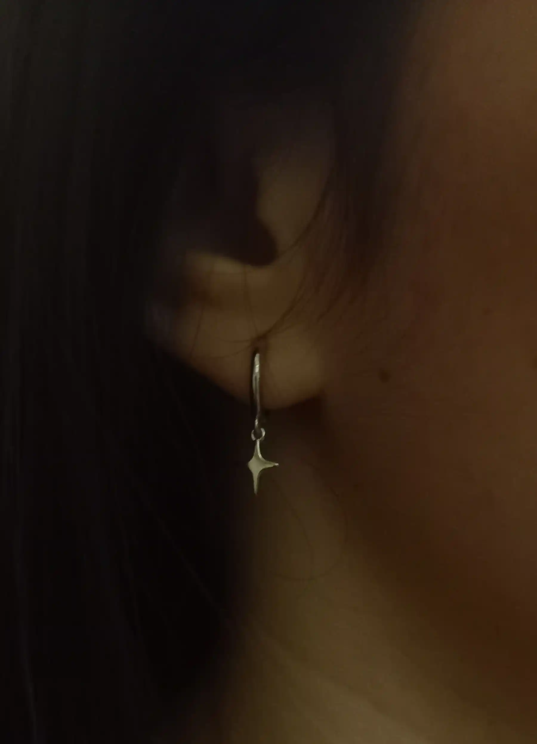 Серьги женские “Silver Star” — серебристый блеск звёзд