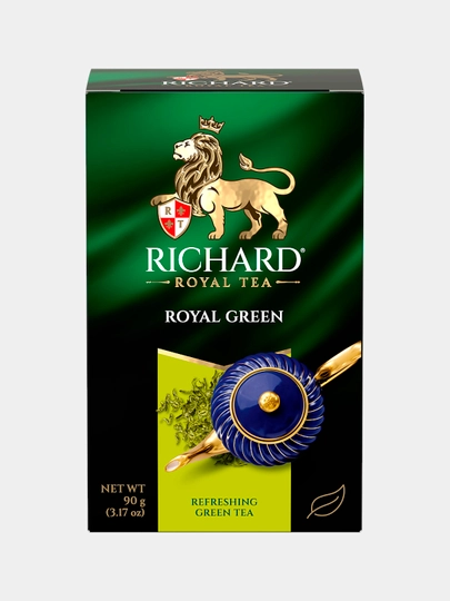 Чай Richard "Royal Green", зеленый, листовой, 90 г — DANIHA-DFCVM26