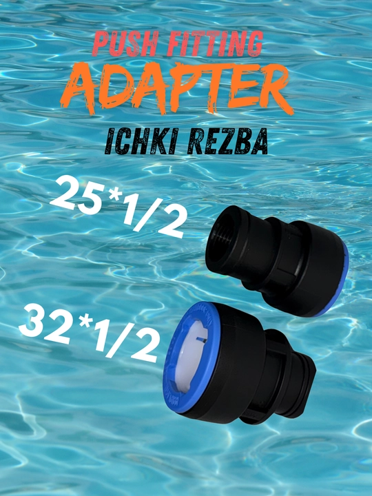 Push fitting Ichki rezbali mufta (adapter) - 