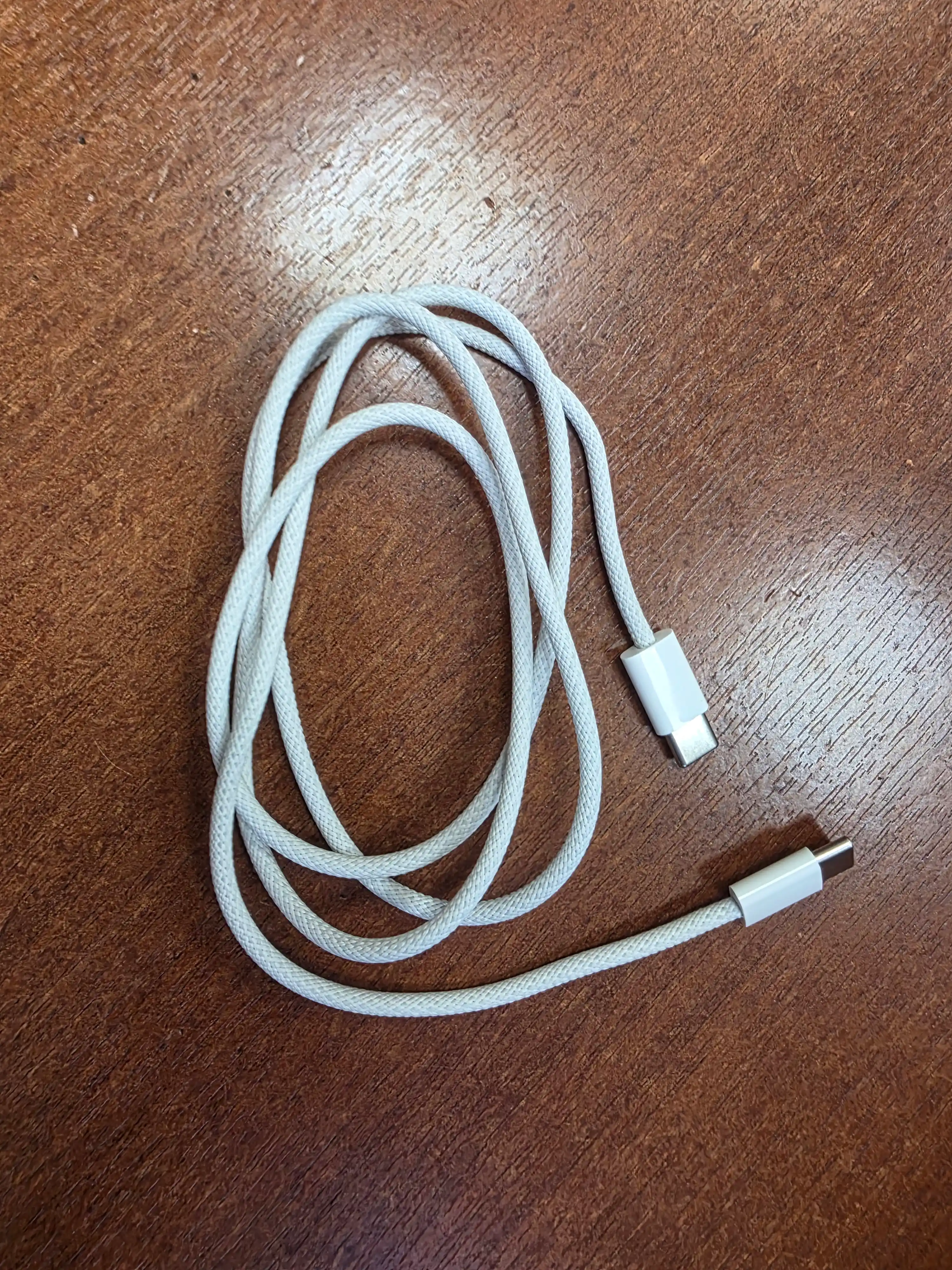 Apple iPhone 15, 16 va Android MI Galaxy uchun zaryadlovchi kabeli, 60 Vt, o'ralgan, Type-c