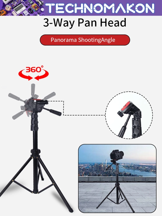 Pol uchun universal shtativ tripod Jmary KP-2206, telefon va kamera uchun, universal