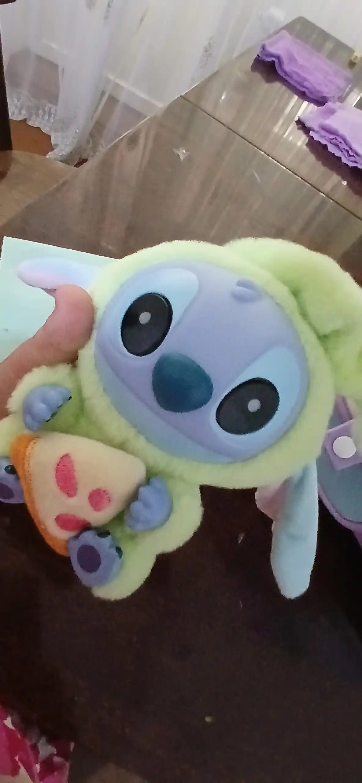 POP MART Labubu The Monsters o‘yinchoq-brelok,1 dona,tasodifiy rang, STICH o‘yinchoq brelok