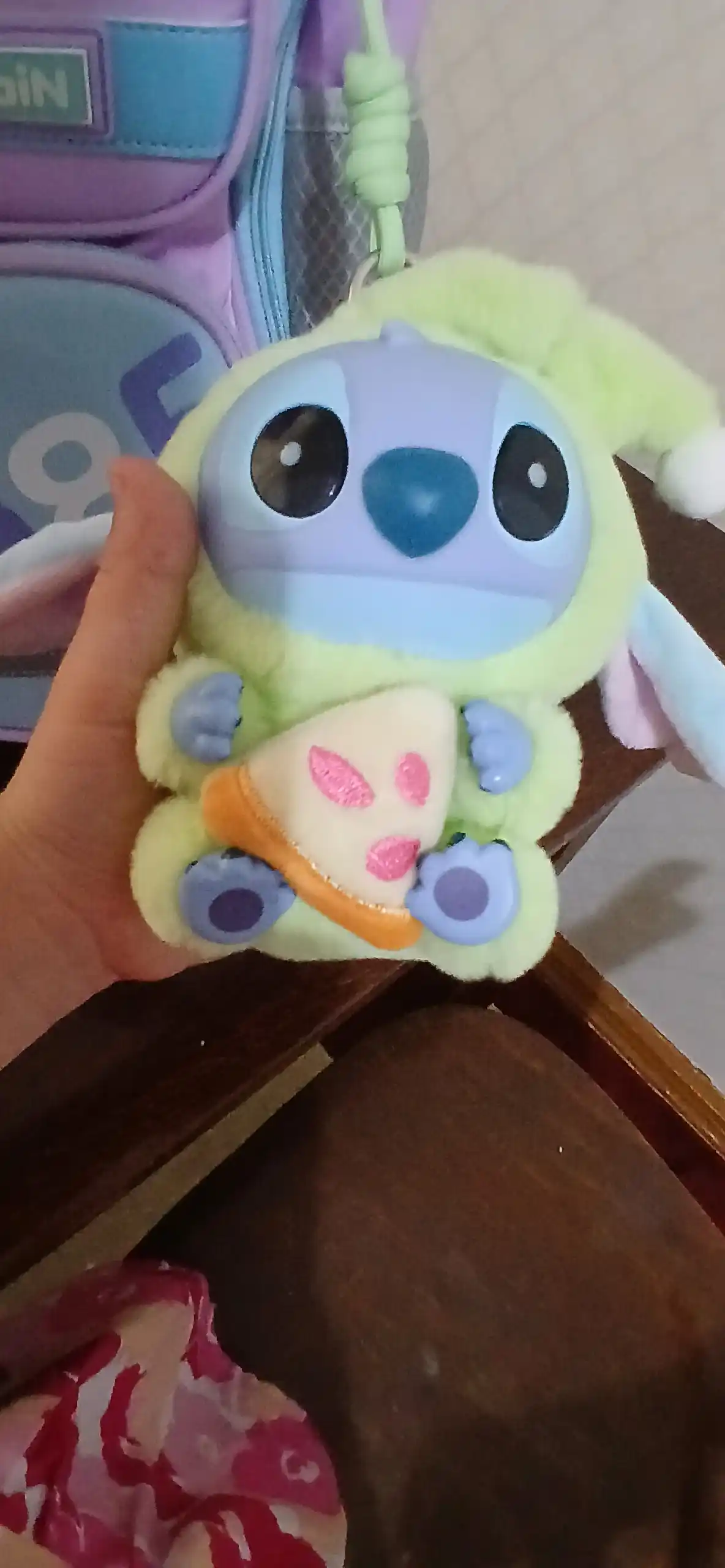 POP MART Labubu The Monsters o‘yinchoq-brelok,1 dona,tasodifiy rang, STICH o‘yinchoq brelok