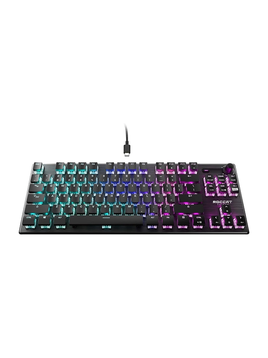 ROCCAT Vulcan TKL — компактная механическая игровая клавиатура Titan Switch, RGB  USB-C, - 
