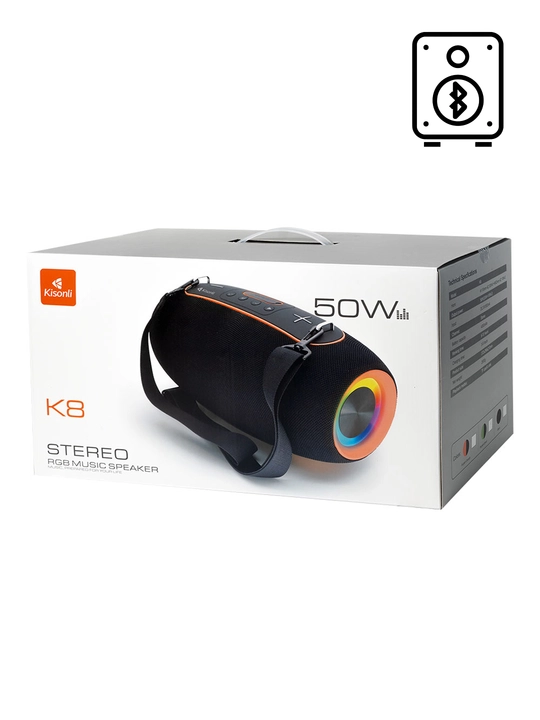 Колонка Kisonli K8 Bluetooth 5.3