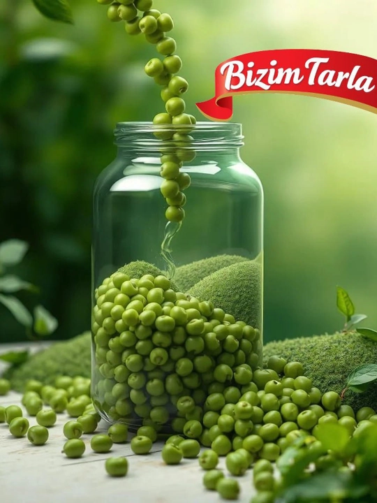 Yashil no'xat Bizim Tarla, 660 g
