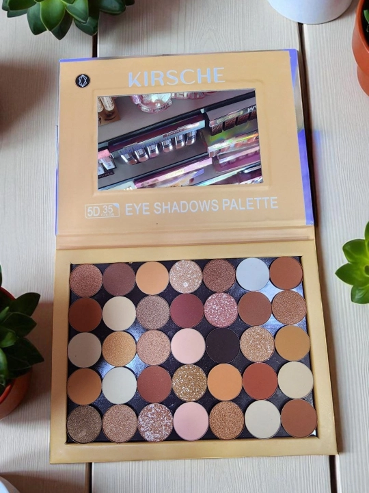 Book Skin, kitob shaklidagi ko‘z soya palitrasi, rumyana, xaylayter, konsiler, 35 xil rang