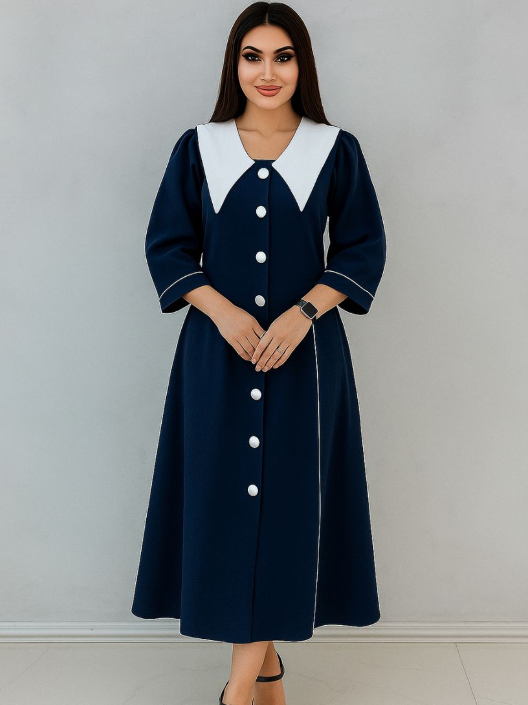 It uslubidagi suratdagi semiz ayol