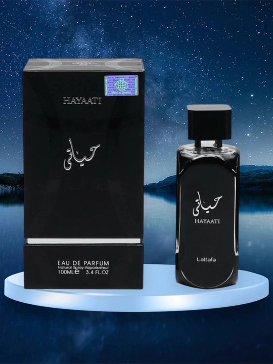 Erkaklar va ayollar uchun parfyumlangan suv Hayaati, 100 ml