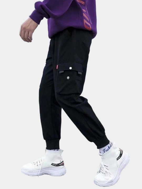 Erkaklar kargo shimlari, ko'p cho'ntakli sport uslubidagi shimlar, razmer M-XXXL