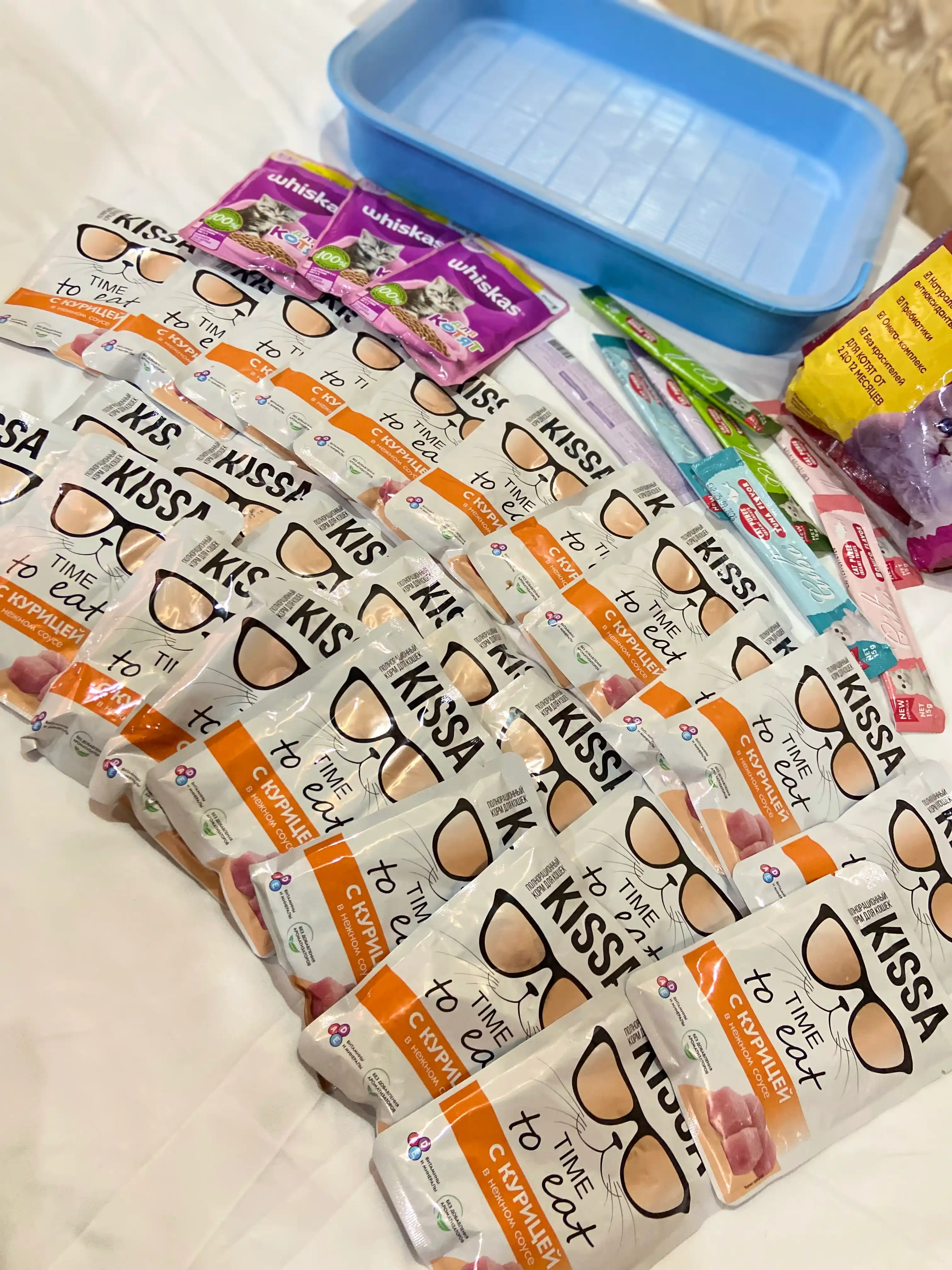 Kissa mushuklar uchun nam yem, sousli tovuq go‘shti bilan, 75 gr 28 dona