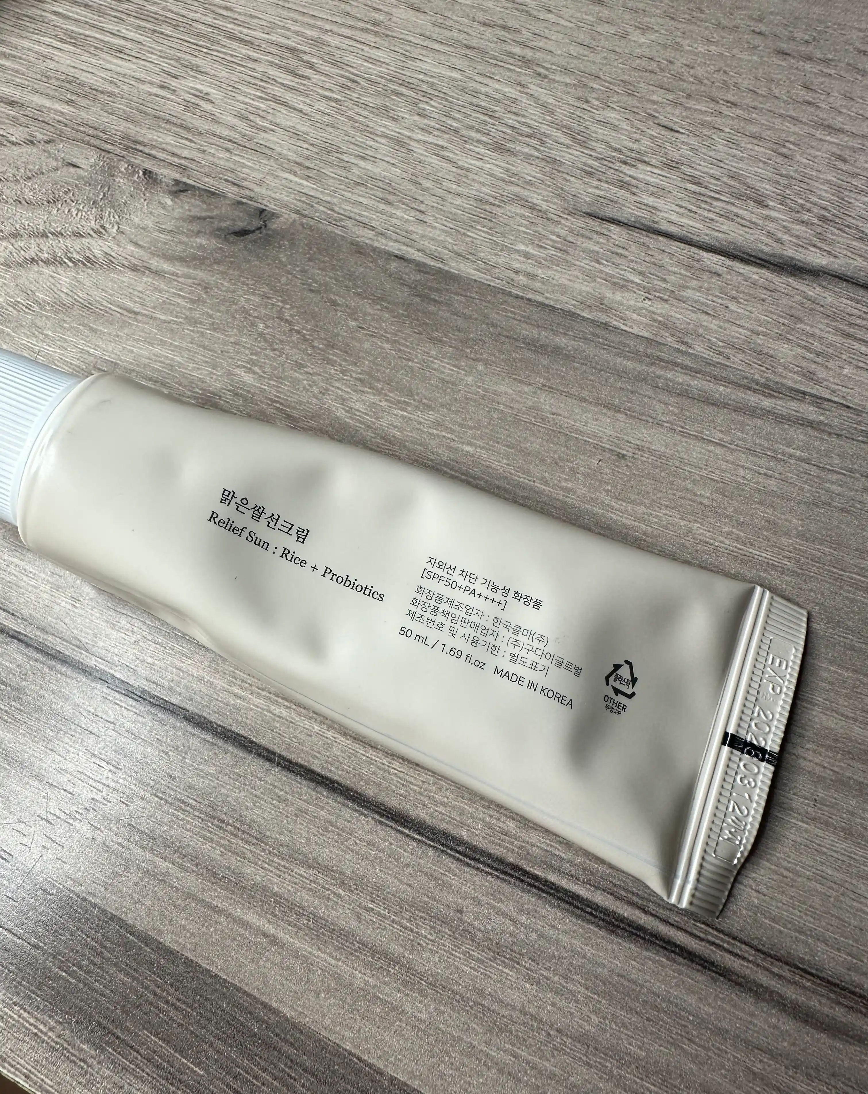 Quyoshdan himoya kremi Beauty of Joseon Relief Sun: Rice+Probiotics SPF 50+ PA++++, 50 ml