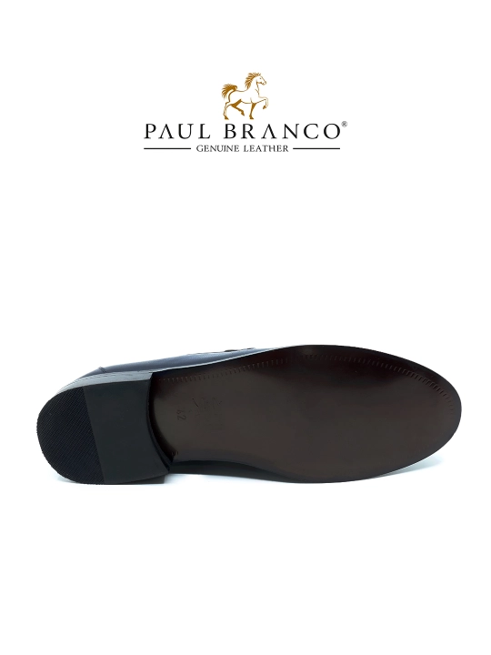 Tabiiy teridan erkaklar tuflisi, lofer poyabzal Paul Branco 23301.