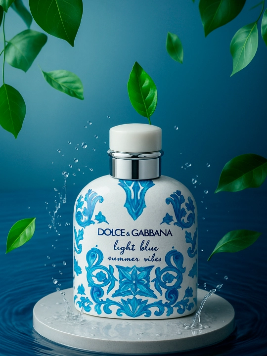 Парфюмерная вода для мужчин DG - by light blue и summer vibes, 125 мл  - 