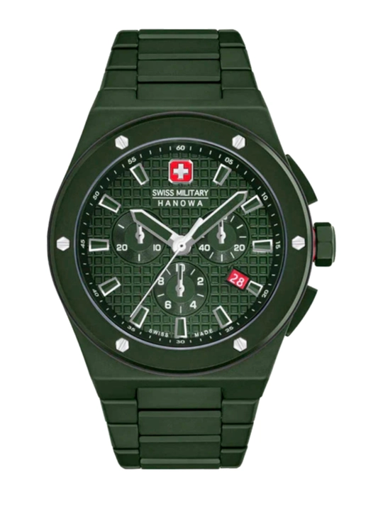 Erkaklar keramika Shveytsariya qo'l soati Swiss Military Hanowa SMWGI0002282 xronografli. - 