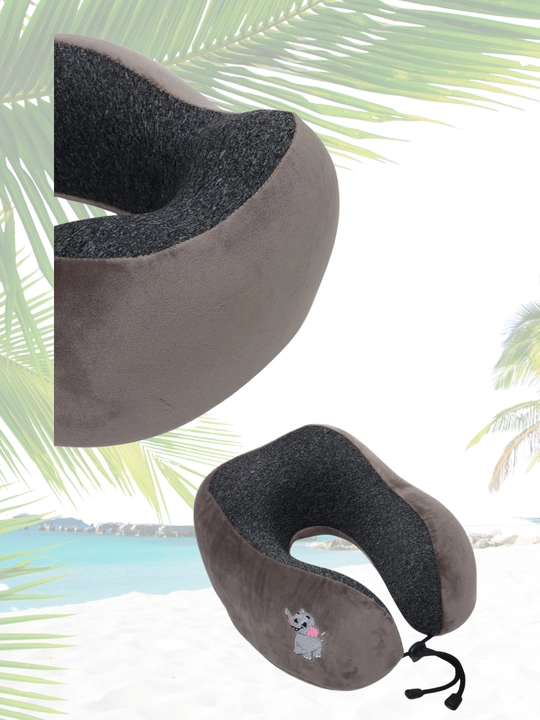 Sayohat va dam olish uchun bo‘yin yostig‘i, samolyot, poyezd va mashina uchun.Memory foam