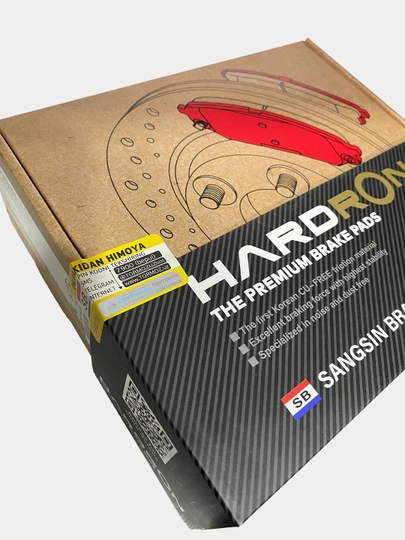 HARDRON передние тормозная колодка Spark/Nexia/Lacetti/Cobalt/Equinox/Orlando/Tracker — UHUD033-HARDRON-TRCKER2