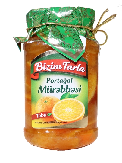Варенье из апельсина BIZIM TARLA, 400 г — BZMT-VARAPEL