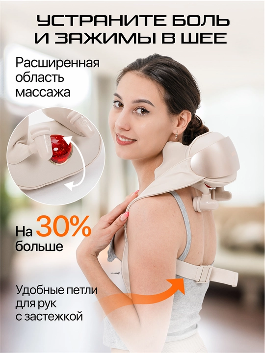 Genau Cloud 9 bo‘yin va yelka uchun massaj apparati *NM0-02A
