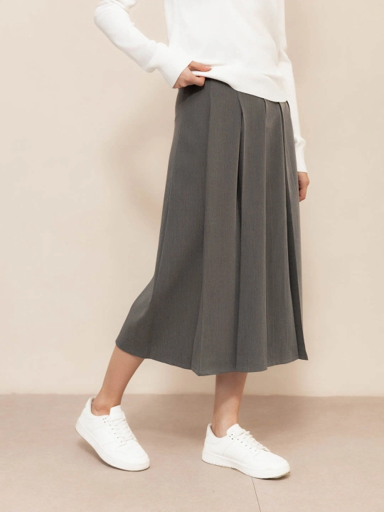 Yubka midi keng bukmalar bilan JUST JT8503-78014