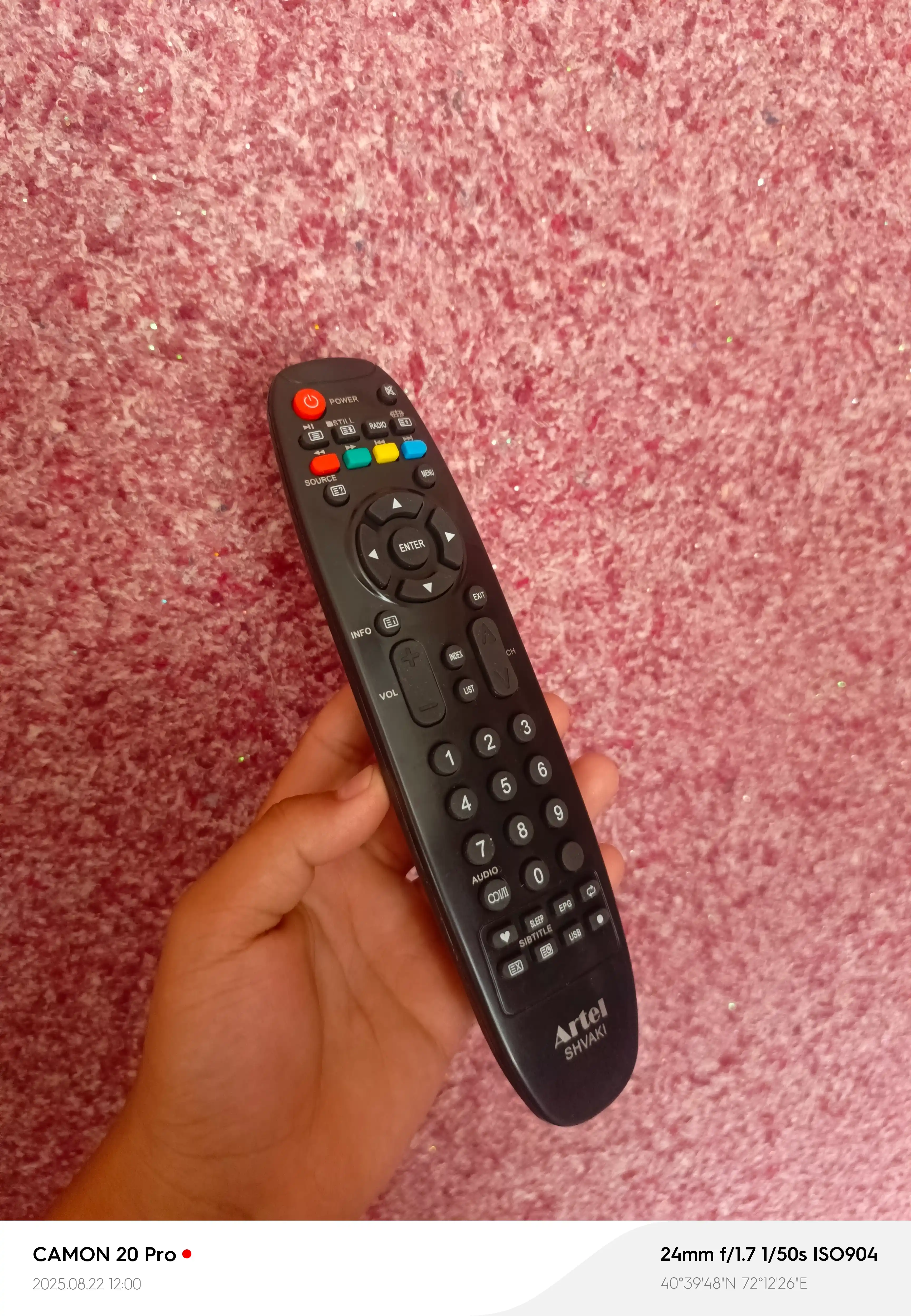 Пульт для телевизора Artel и Shivaki 170b
