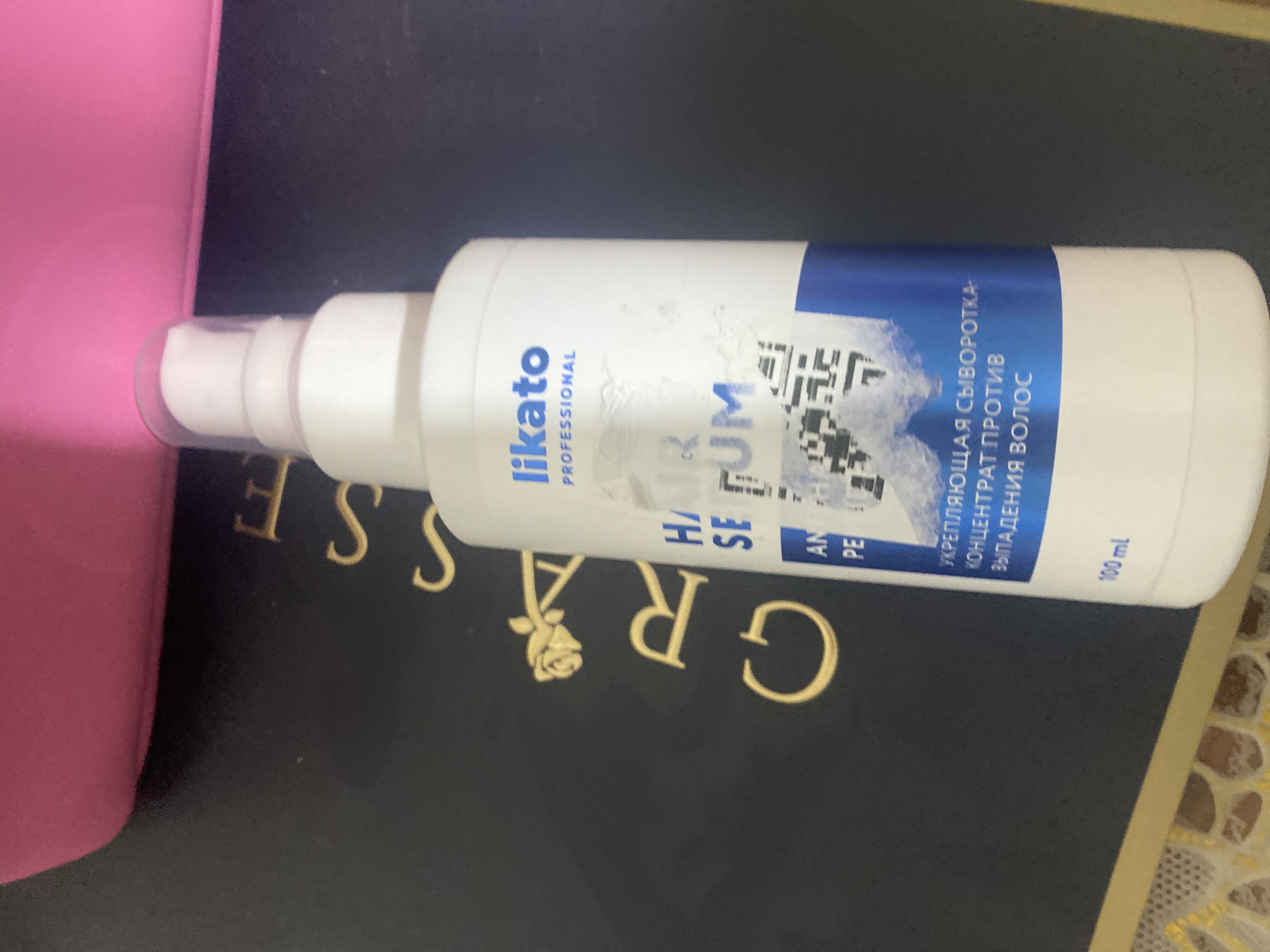 Сыворотка для ухода за волосами Likato, для роста волос, питает и укрепляет, 100 мл
