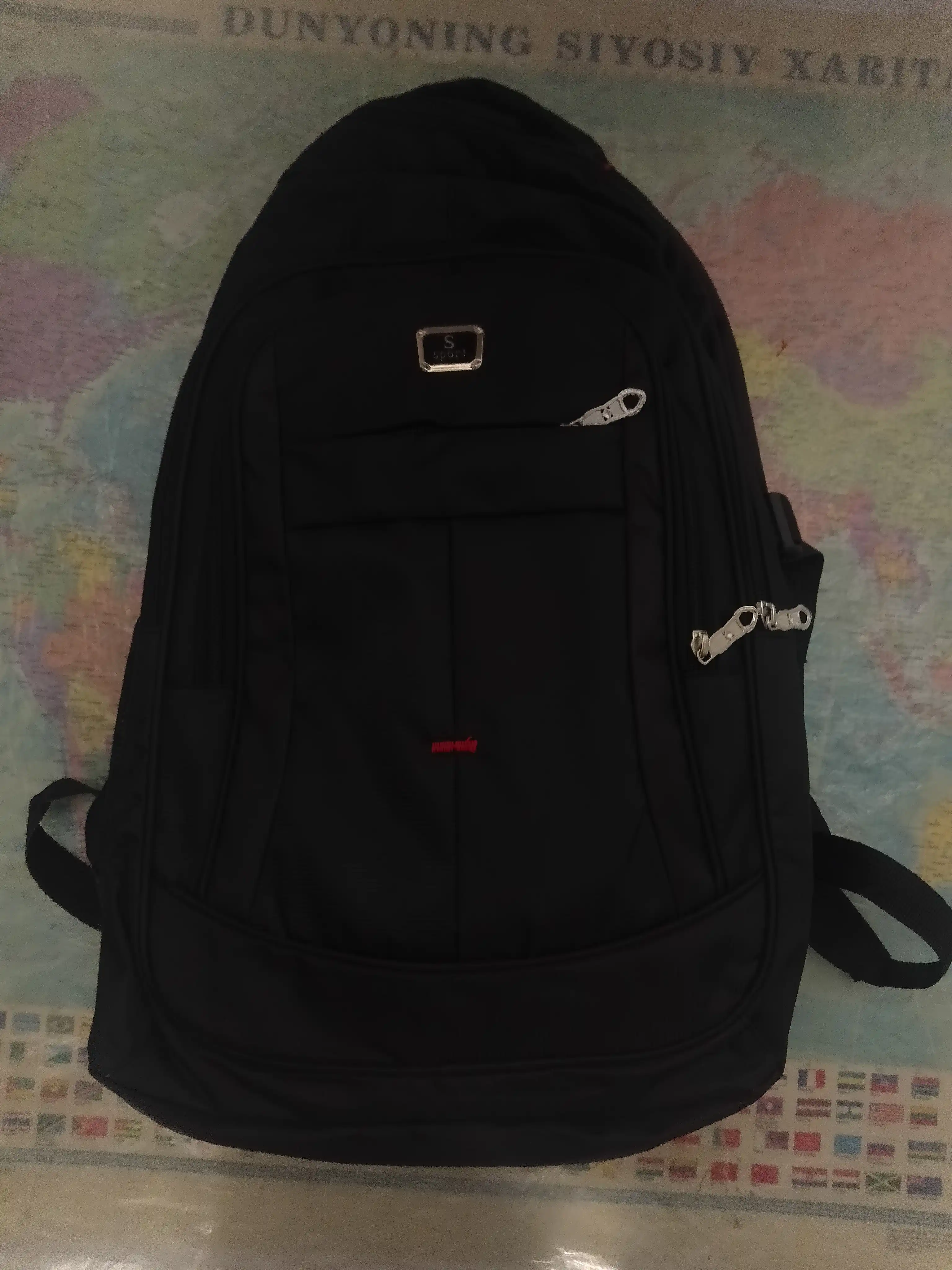 Maktab ryukzaki, katta, 16 xil, 6 rang