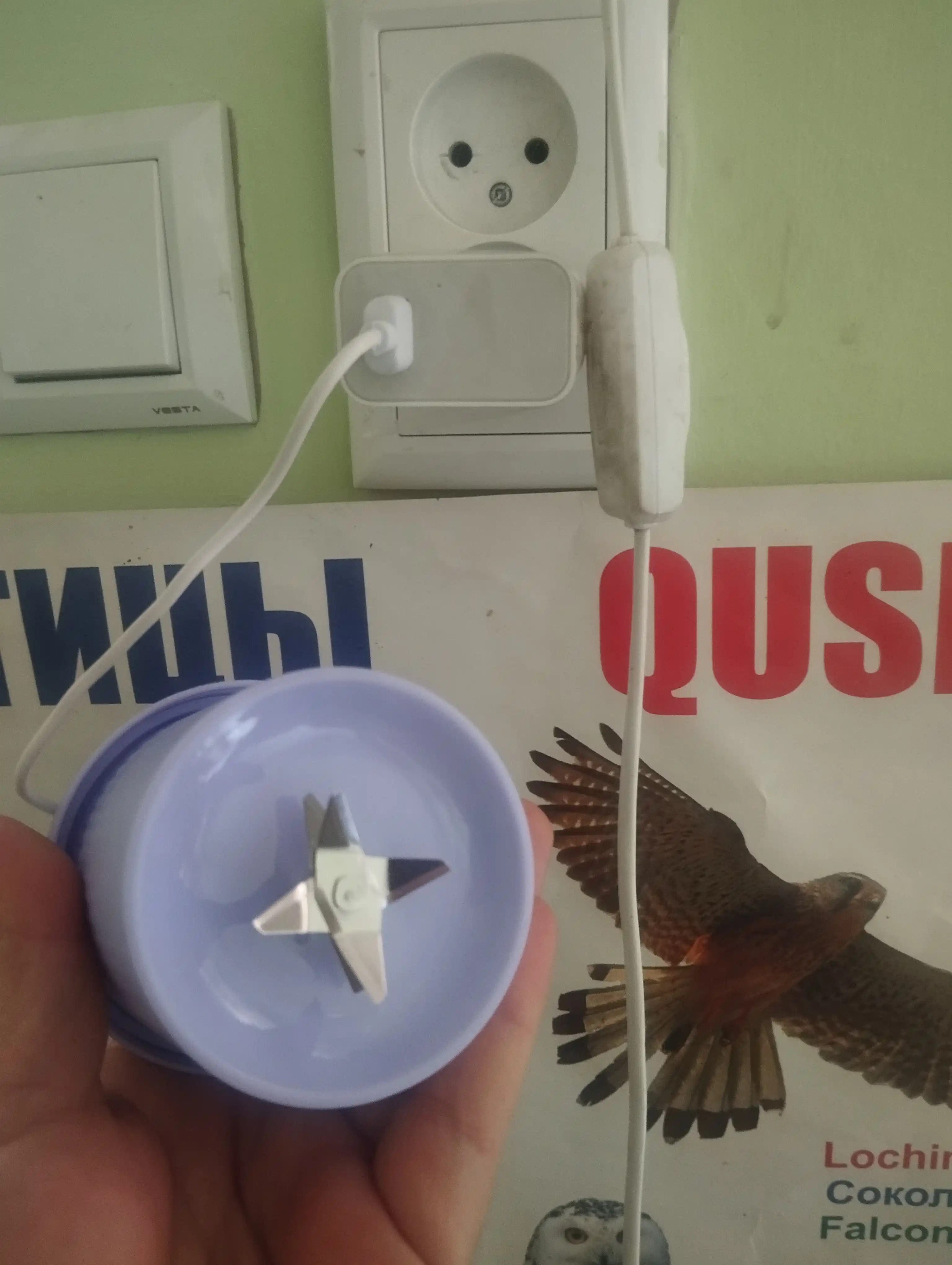 Mini blender, silkitgich, smuzi va kokteyllar uchun, sport ovqatlanishi