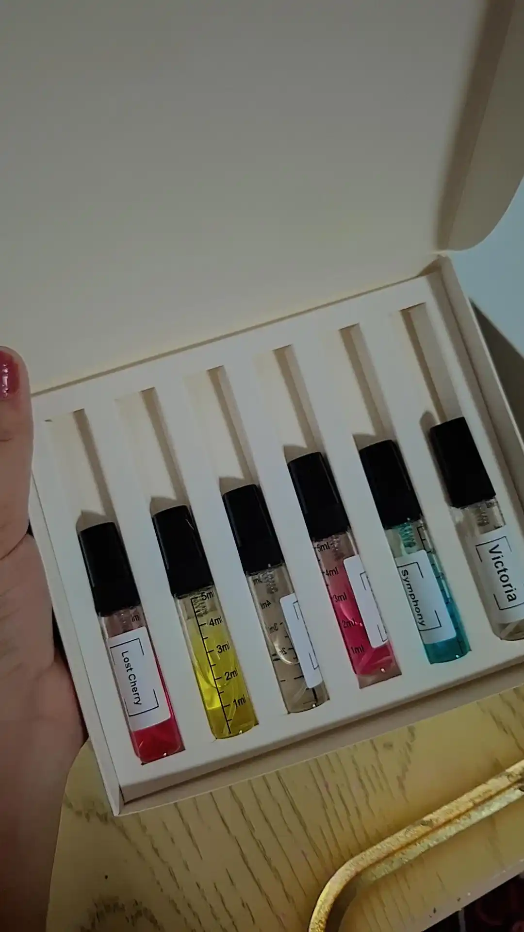 Ayollar uchun atir, Baccara, Molecula 020, Lost Cherry, Victoriya secret, choco, Symphony