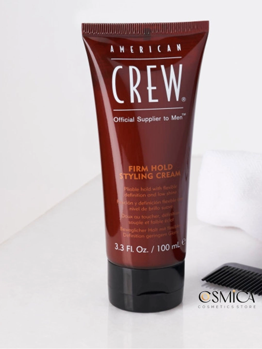 AMERICAN CREW FIRM HOLD GEL Doimiy fiksatsiyaga ega soch uchun gel - 