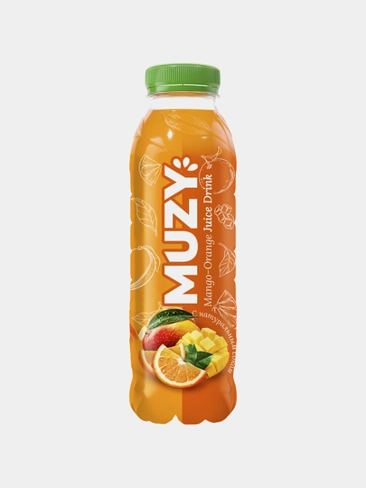Напиток сокосодержащий Манго с Апельсином "Muzy" 0,45л — НЕКТАР-DGFHB10