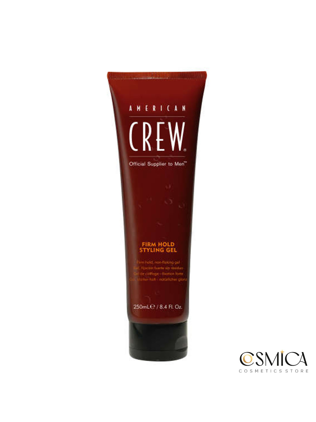 AMERICAN CREW FIRM HOLD GEL Doimiy fiksatsiyaga ega soch uchun gel