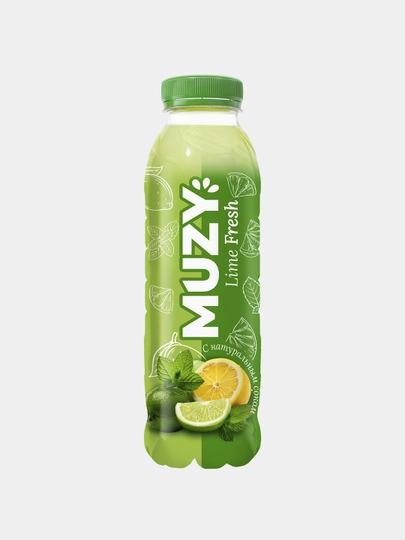 Напиток сокосодержащий Лайм фреш "Muzy" 0,45л — НЕКТАР-DJHFCJD