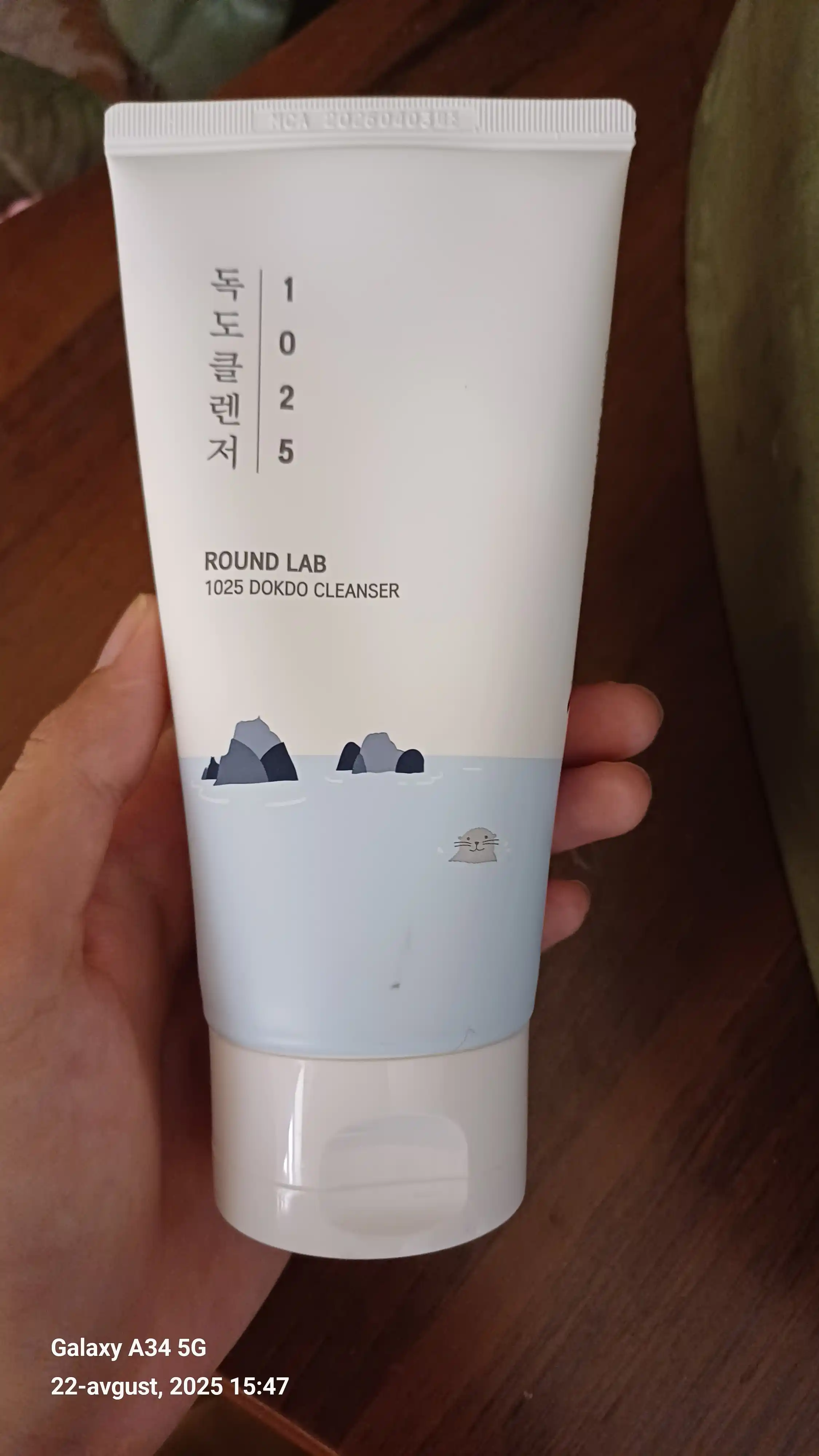 Dumaloq Lab1025 Dokdo tozalagich, yumshoq sho'r suvli yuvish ko'pik, 150 ml