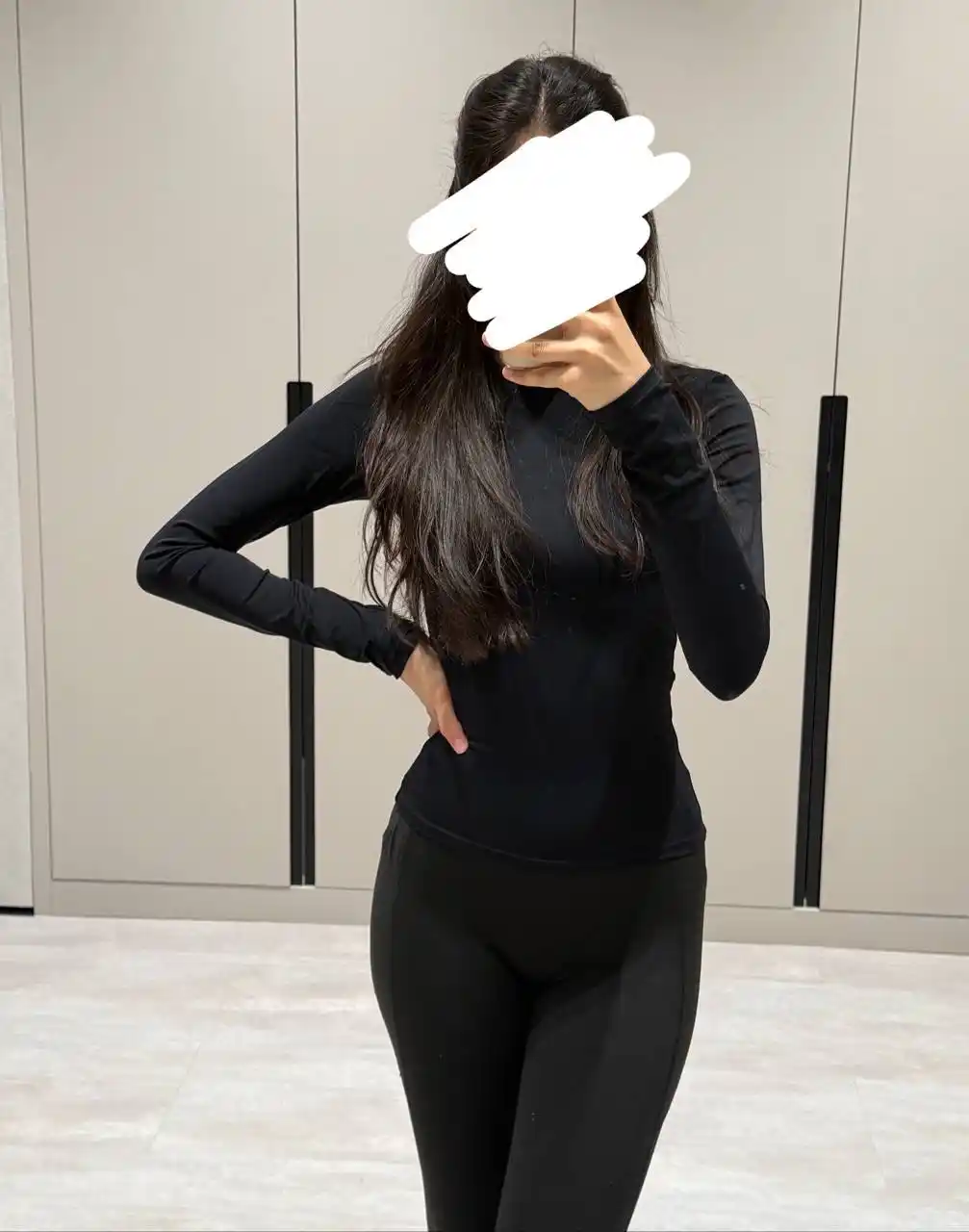 Fitnes va yoga uchun ayollar sport skims longslivi FIT, kompressiyali rashgard, slim