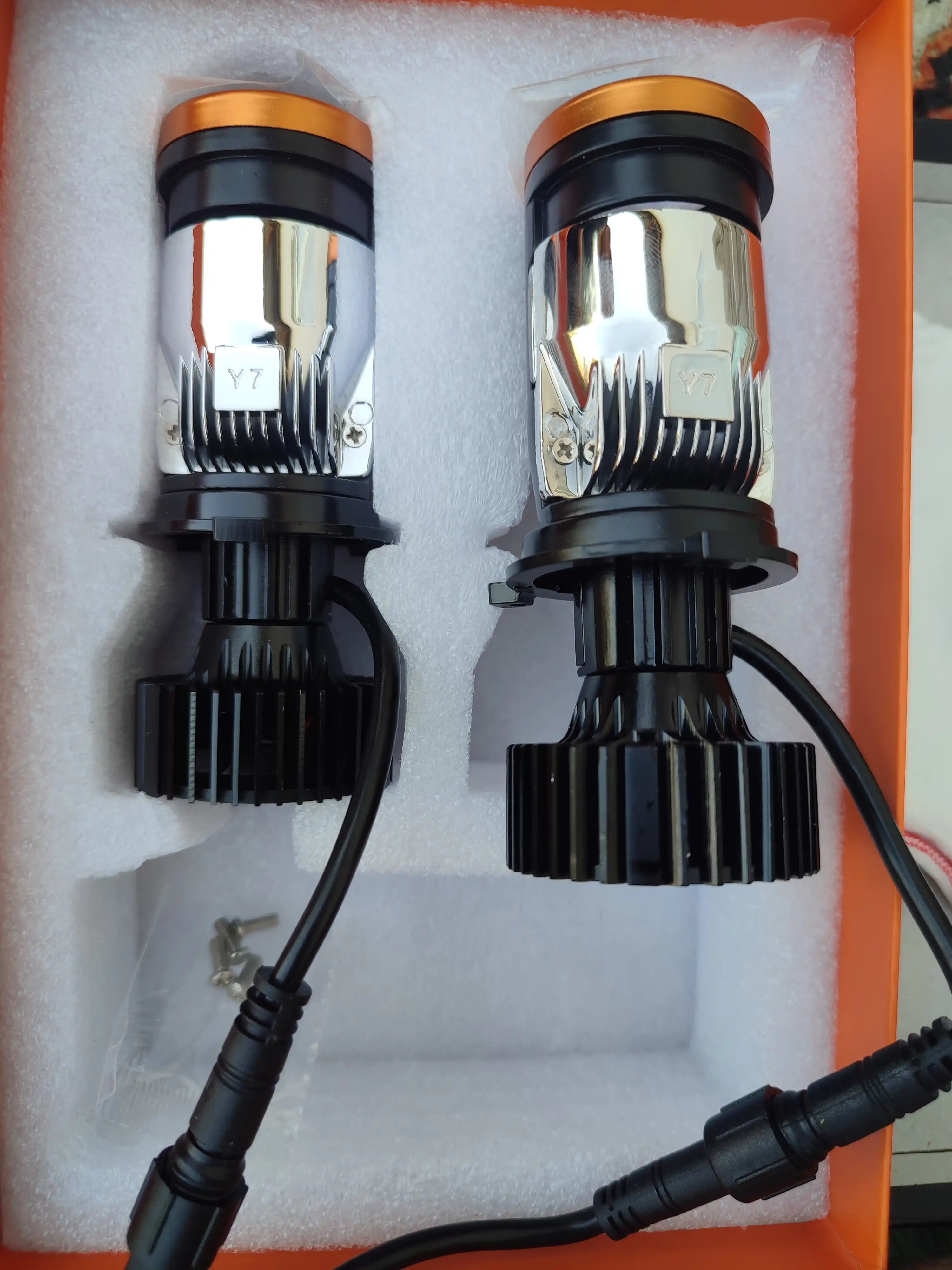 Y7D Y7 LED H4: avtomobil faralari uchun chiziqli svetodiod tog'ri ornatilsa ruxsati bor