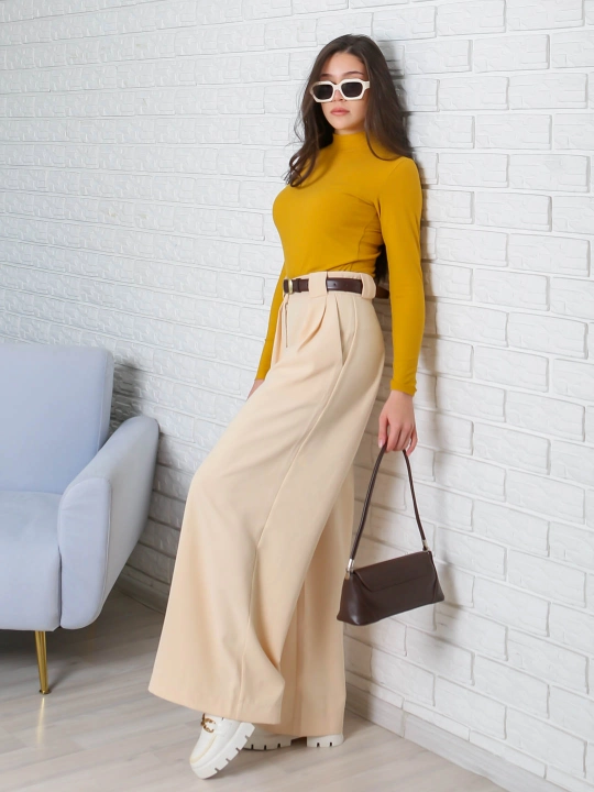 Кофта в рубчик, slim fit, 65% полиамид, 15% эластан, 20% хлопок, размеры S/M/L