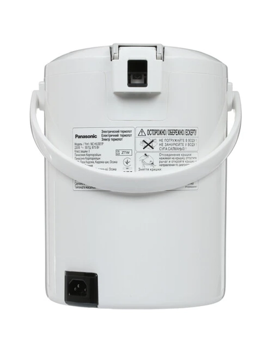 Термопот Panasonic, 875 Вт, 3 л, 4 режима скорости налива воды,  NC-HU301PZTW