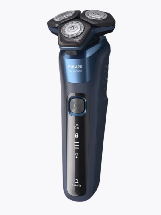 Philips Series 5 S5887 elektr soqol mashinasi, aylanadigan, batareyadan quvvatlanadi
