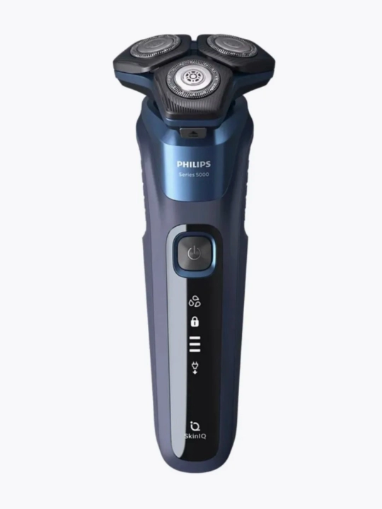Philips Series 5 S5887 elektr soqol mashinasi, aylanadigan, batareyadan quvvatlanadi