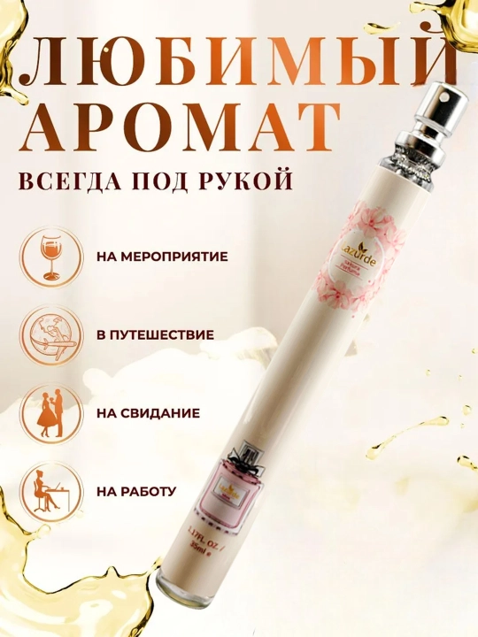 Ayollar uchun uzoq muddatli gulli parfyum, 35 ml