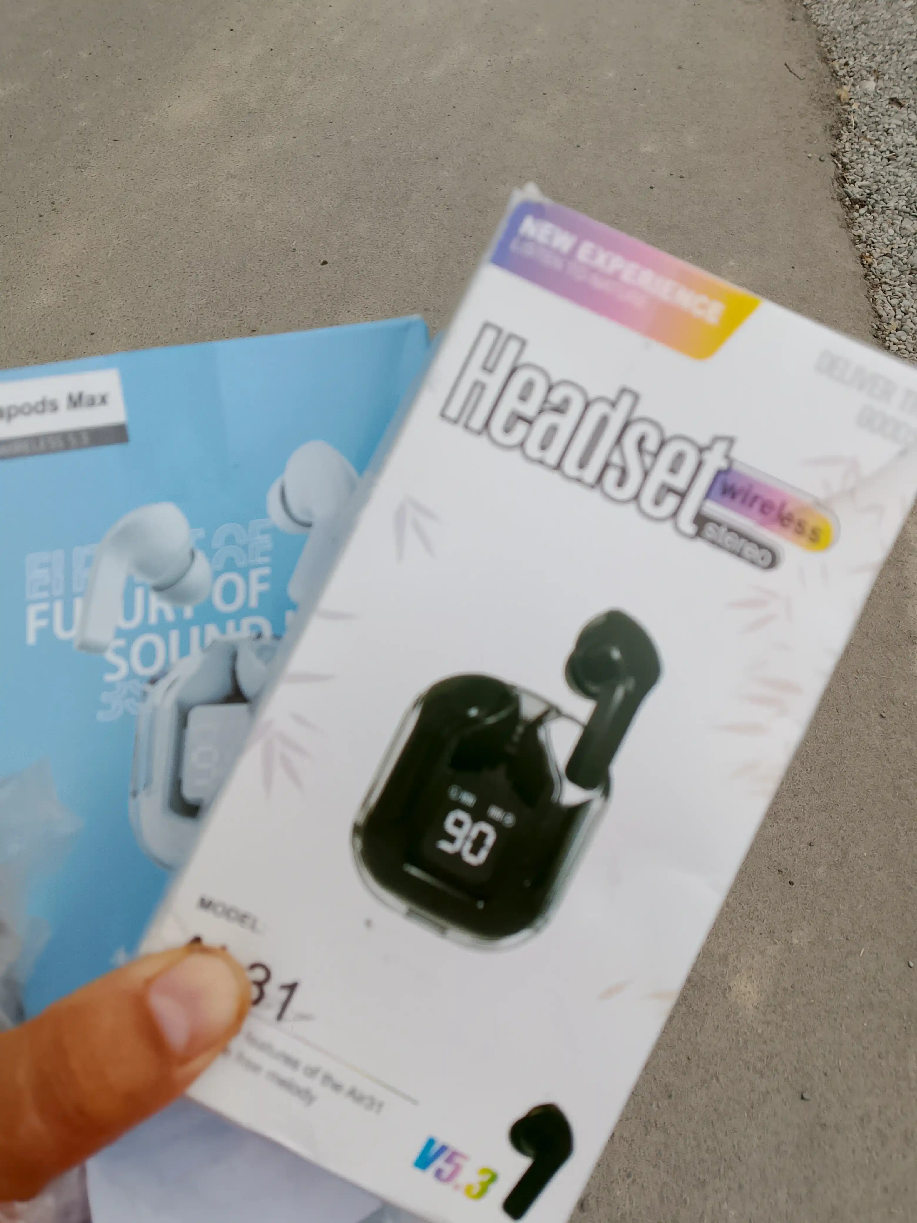 Simsiz quloqchinlar Hi-Fi Pods, sensorli,1+1 iPhone va Android uchun naushnik