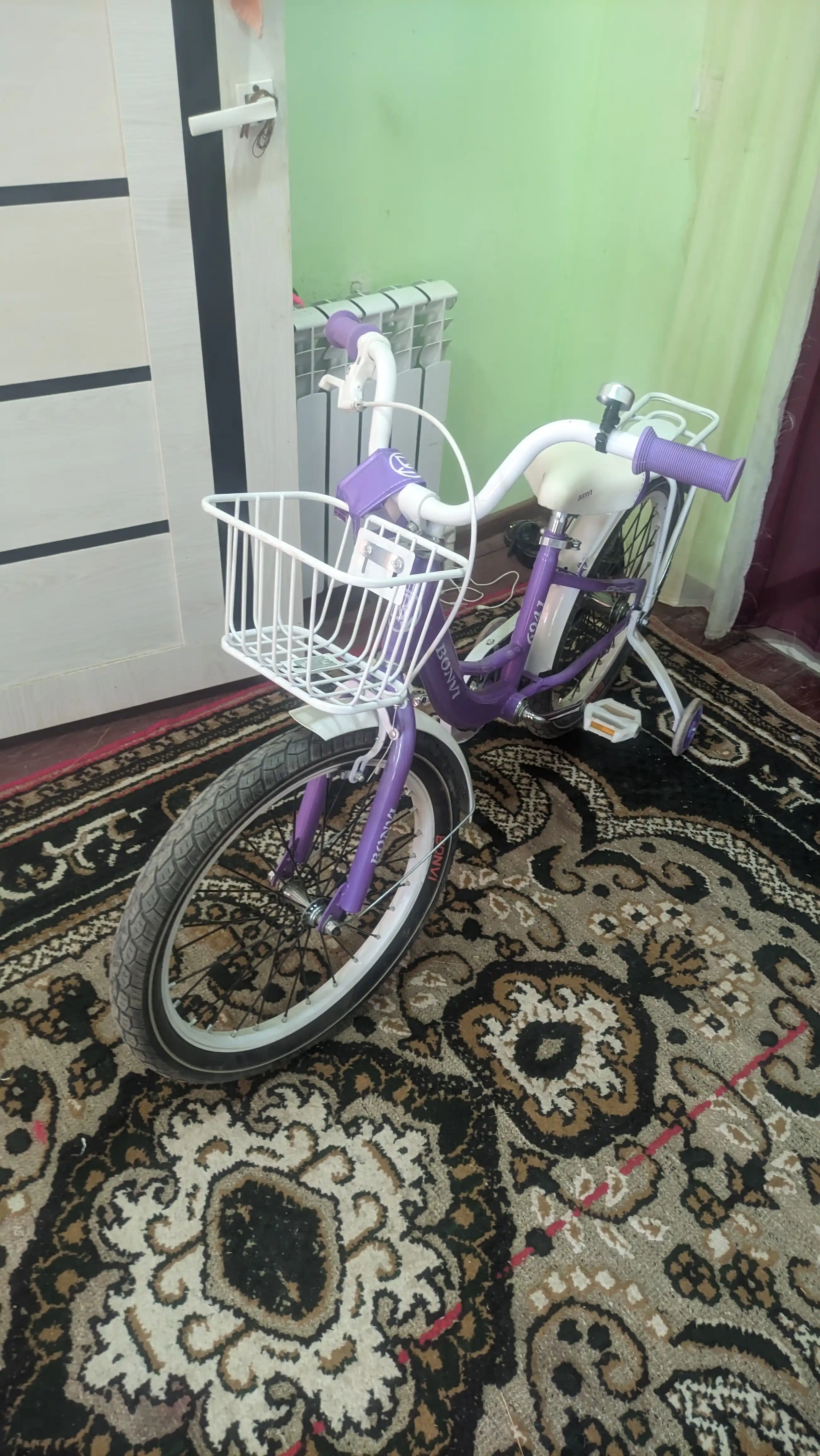 Ikki g'ildirakli bolalar uchun velosipedi BONVI 6941